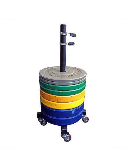 Mobile Weight Plate Stacker