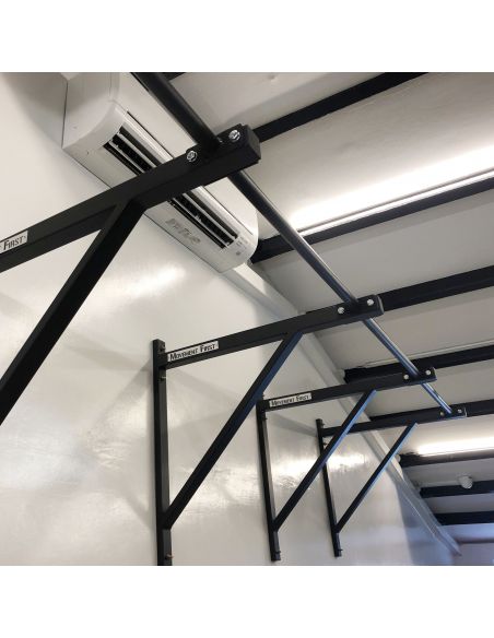 Wide Grip Wall Mounted Pull Up Bar