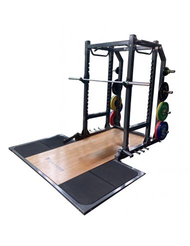 Commercial Power Rack with Platform...