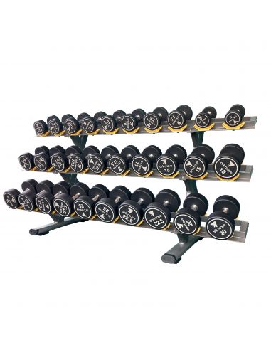 Horizontal Dumbbell Rack with Pro...
