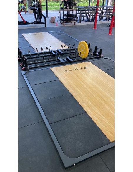 Weightlifting platform 2.4m x 2.4m